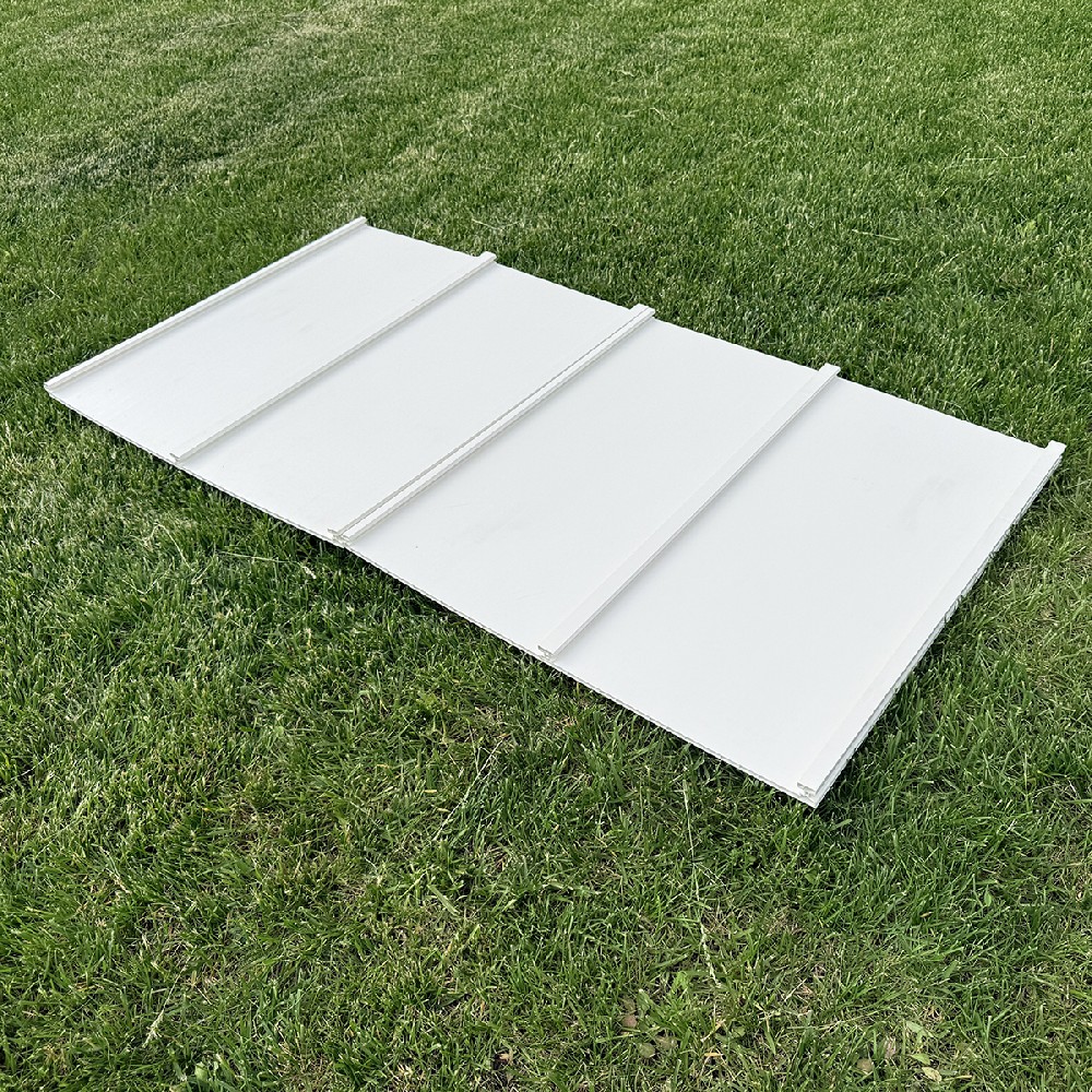 EN 13501-1 Fire Rated uPVC Hoarding Fence Panels
